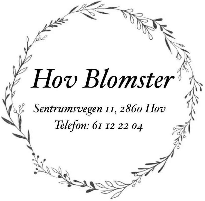 Logo - Hov Blomster